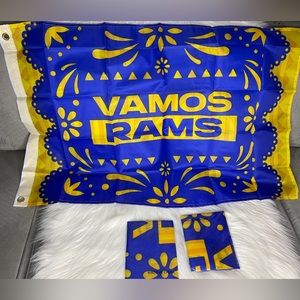 Los Angeles Rams Banner Flag w/ Grommets